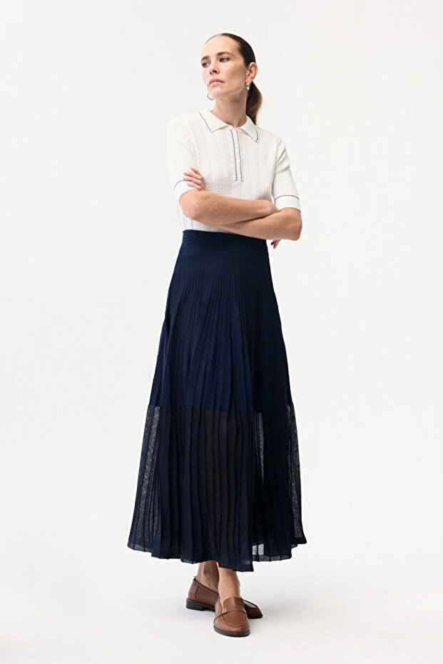 Fitilli Triko Etek - 5