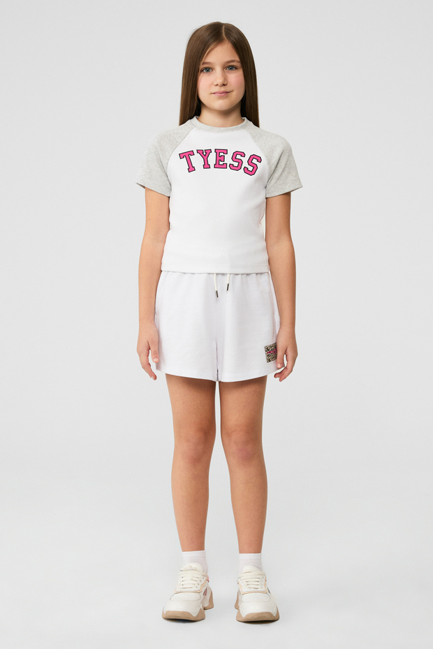 Girl White Tshirt