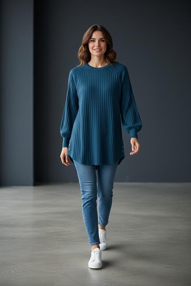 çelik örgü triko kazak - 1