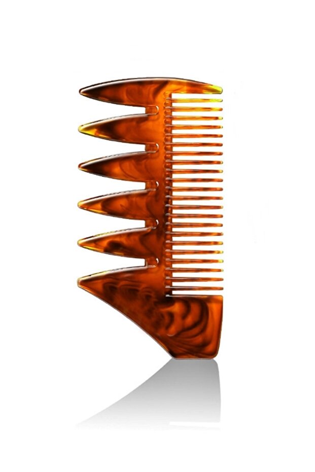 Gmn-1 Colorful Hair Lightening and Styling Comb (Wide + Narrow Teeth)