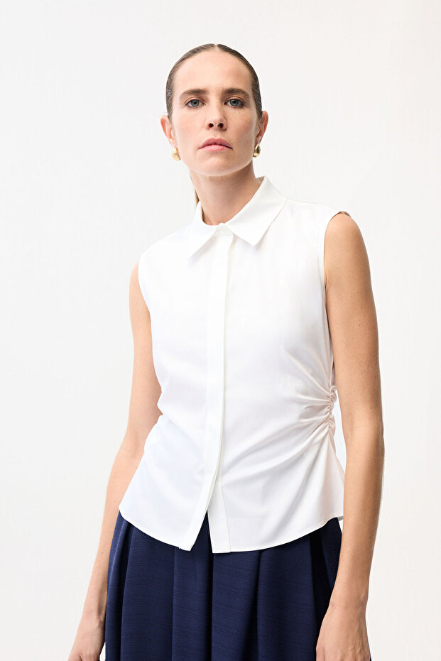 Büzgülü Gömlek - 4