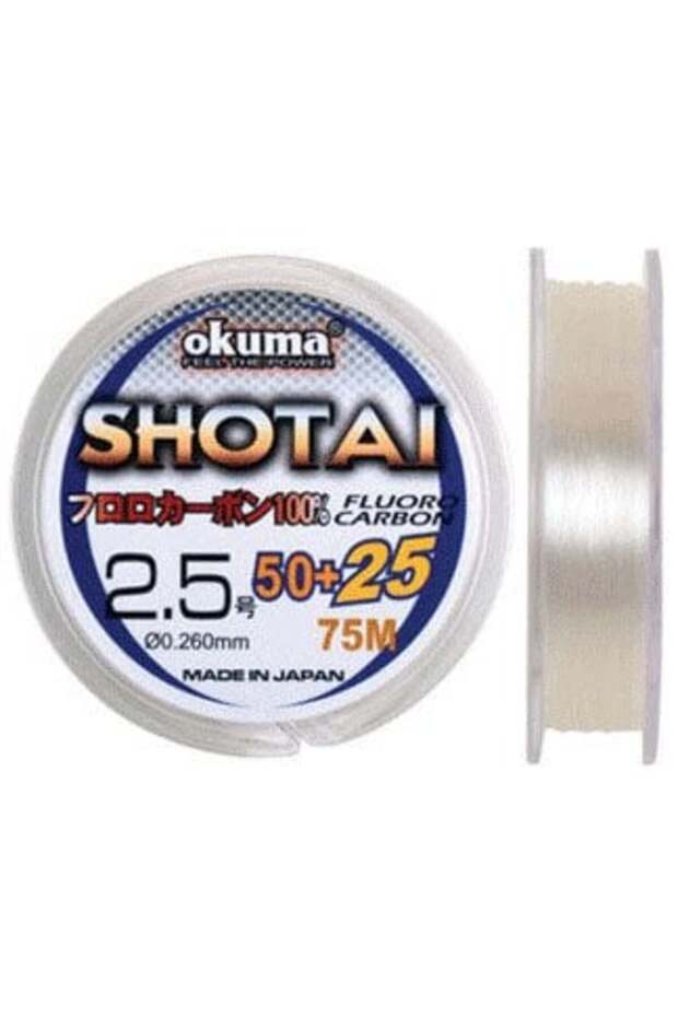 Shotai Fluorocarbon 75 m 0.330 mm Fish Tape