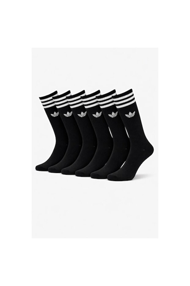 High Solid Crew Sock 6-Pack - 1