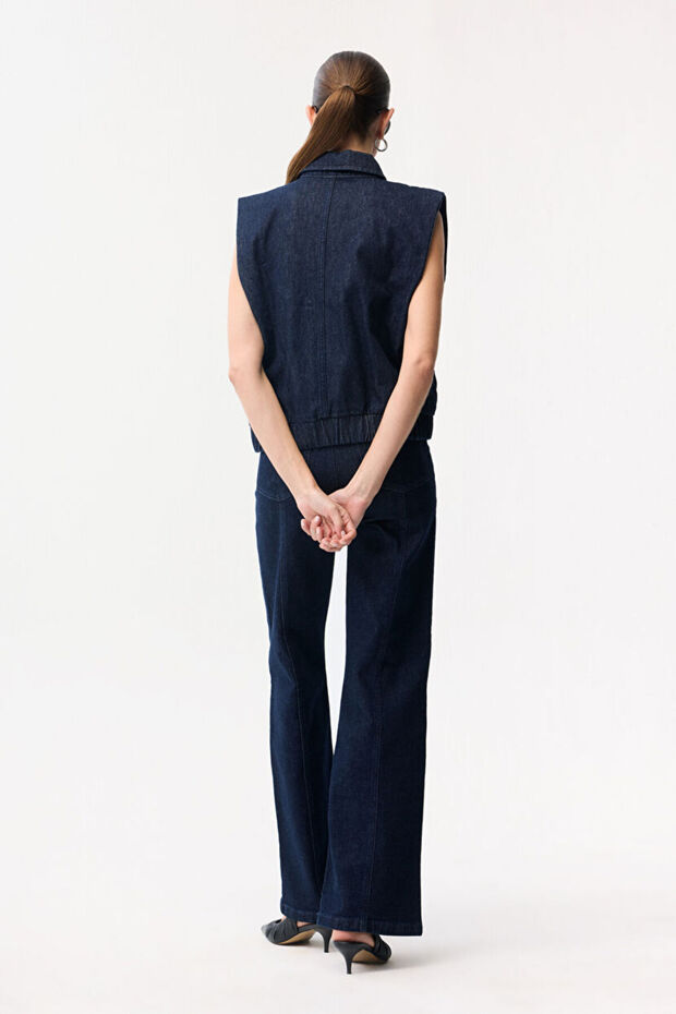Denim Yelek - 5