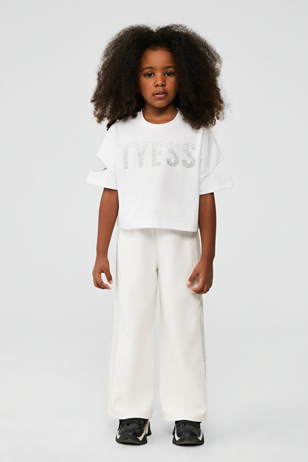 Girl White Tshirt