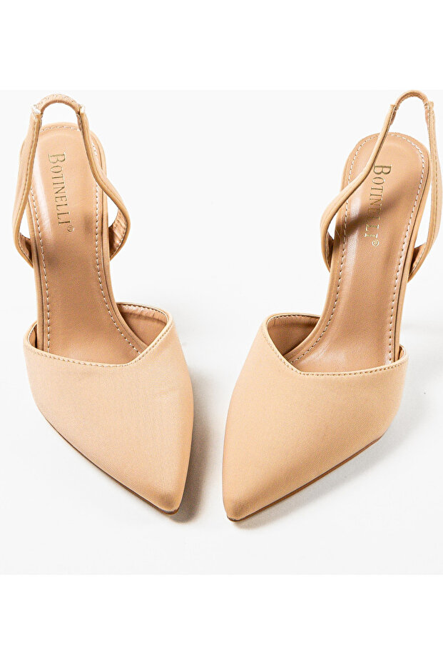 Tocuri înalte Vanty bej - 8