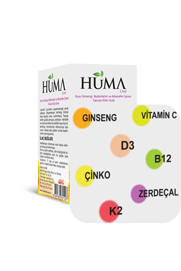 NATURALİVE MULTİVİTAMİN 60 TABLET - 2