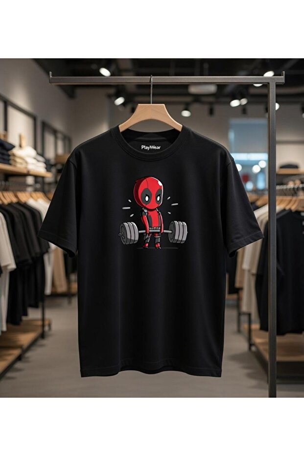 White Deadlift Oversized T-Shirt