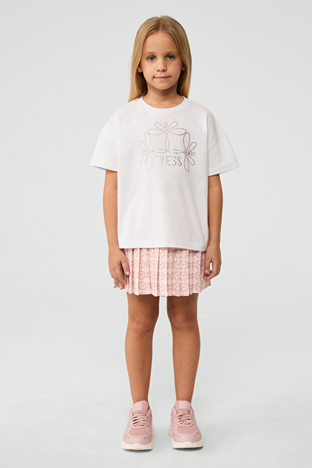 Girl Ecru Tshirt