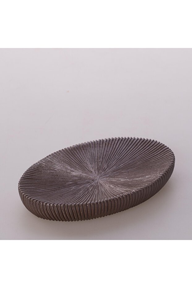 موزع صابون ليديا الصلب باللون الرمادي الداكن - 2