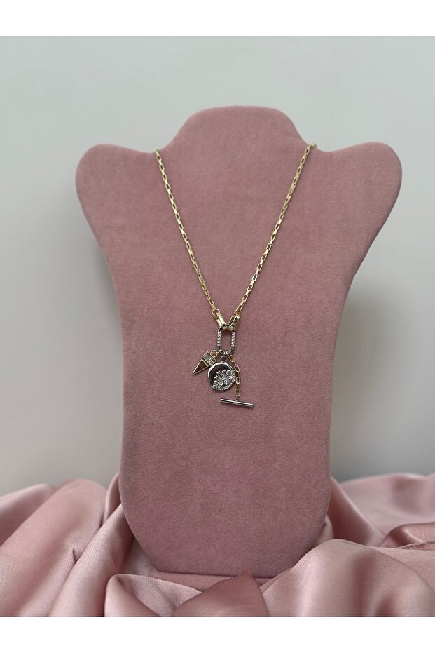 Göz Charm Kolye - 1