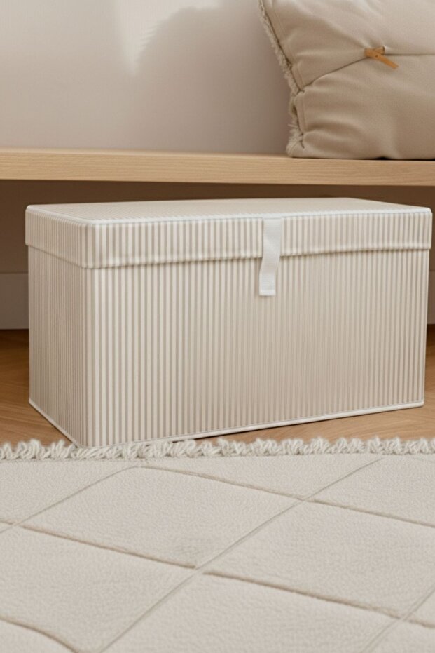 4 قطع من صناديق التخزين متعددة الأغراض ذات الحجم الكبير للتنظيم تحت السرير - 6