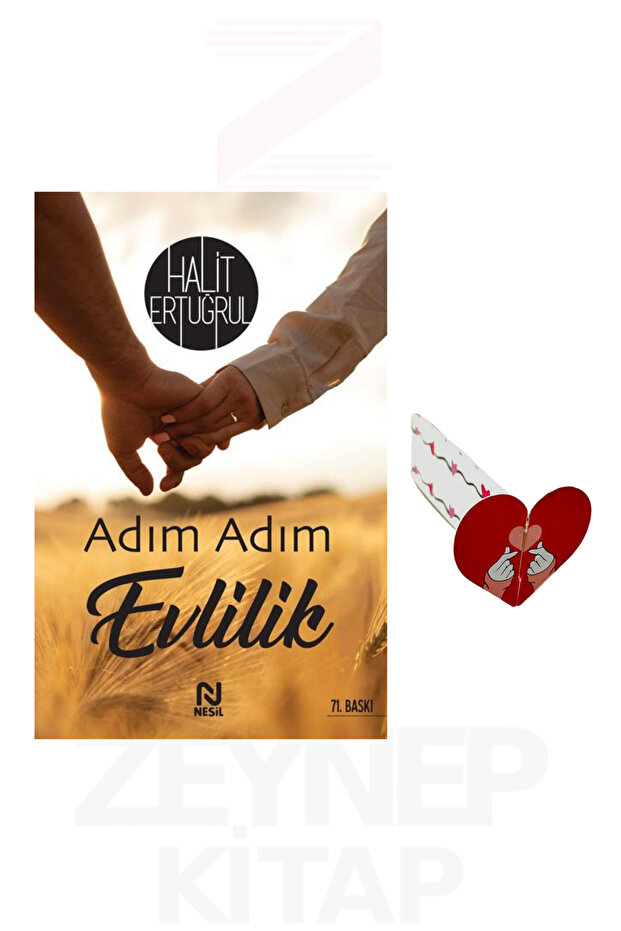 Adım Adım Evlilik - Halit Ertuğrul (Kalp Ayraç Hediye)