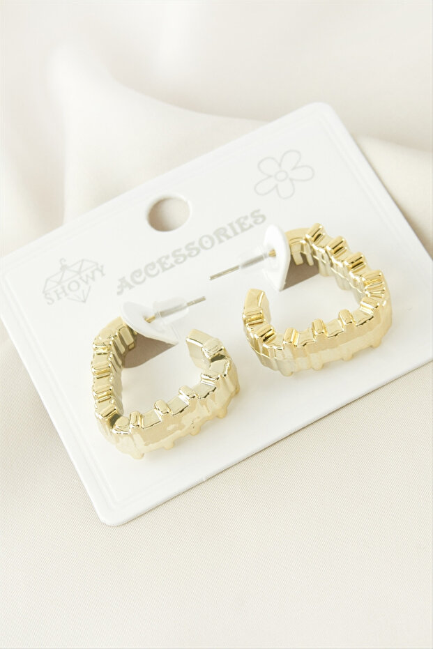 أقراط بلاستيكية مثلثة الشكل - 1