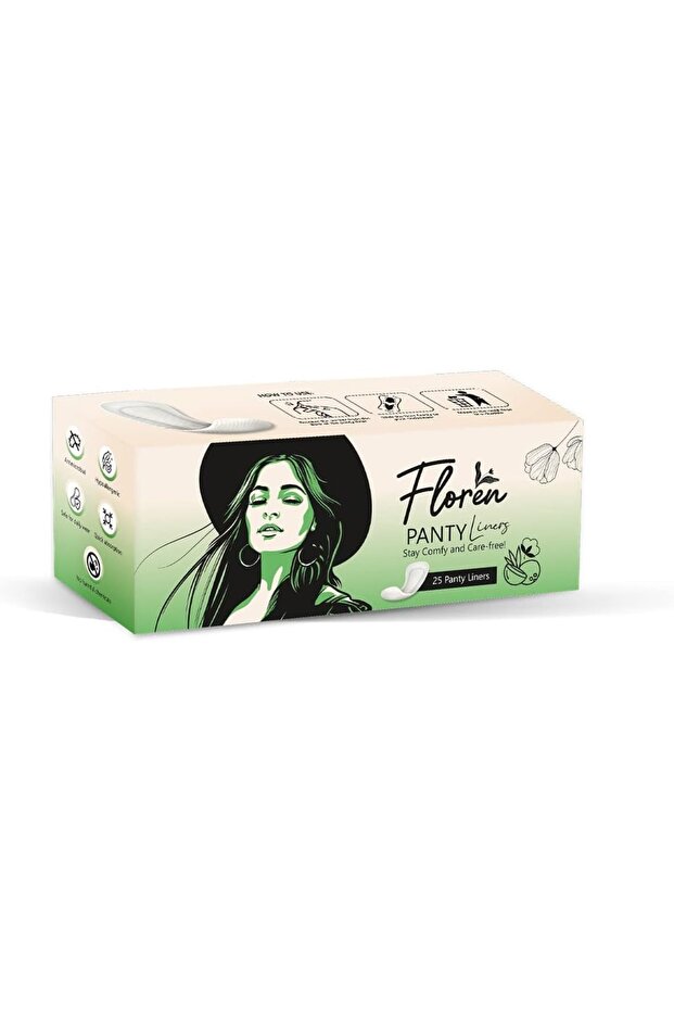 Panty Liners | Curvy Design for Extra Comfort | Cottony-Soft Surface with 185mm Wide Optimal