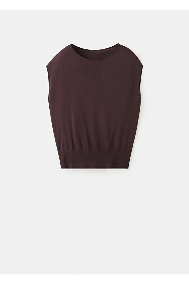 Kısa kollu triko tişört - 3