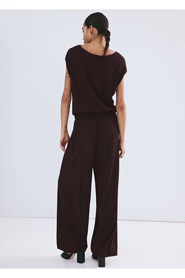 Balon kesim triko pantolon - 4