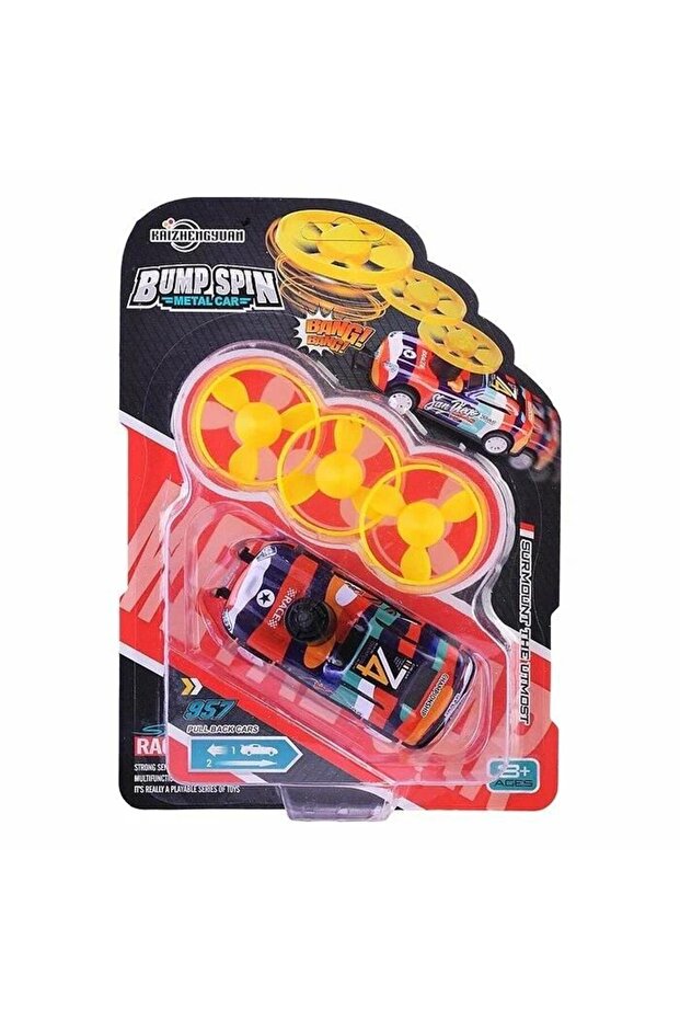 Kz957-059 Propeller Disc Throwing Car -Brl