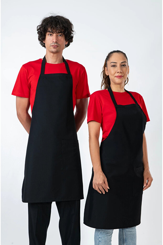 Thira Model Önlük Siyah - 7