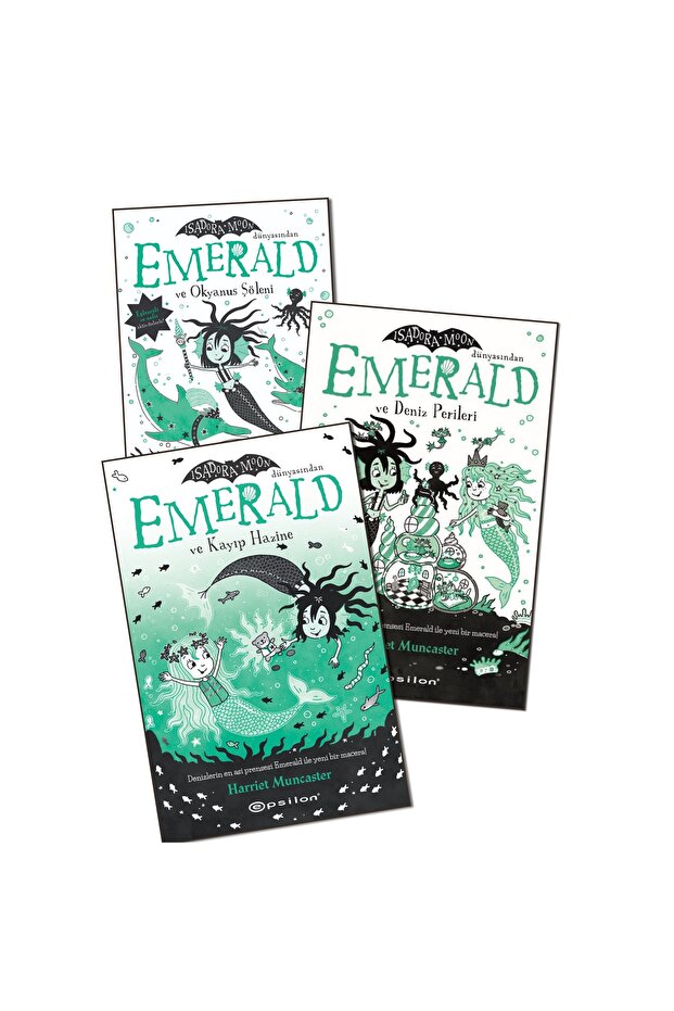 Emerald ve Deniz Perileri - Okyanus Şöleni - Kayıp Hazine Isadora Moon Harriet Muncaster