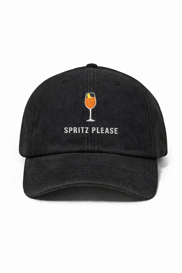 قبعة مطرزة قابلة للغسل ''SPRITZ PLEASE'' / قبعة مطرزة قابلة للغسل ''SPRITZ PLEASE''