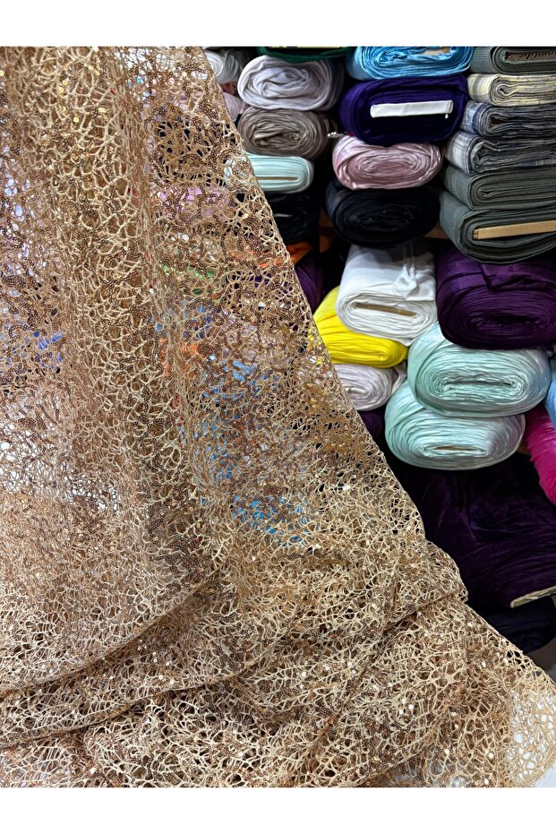 PULLU FİLE KUMAŞ - 1