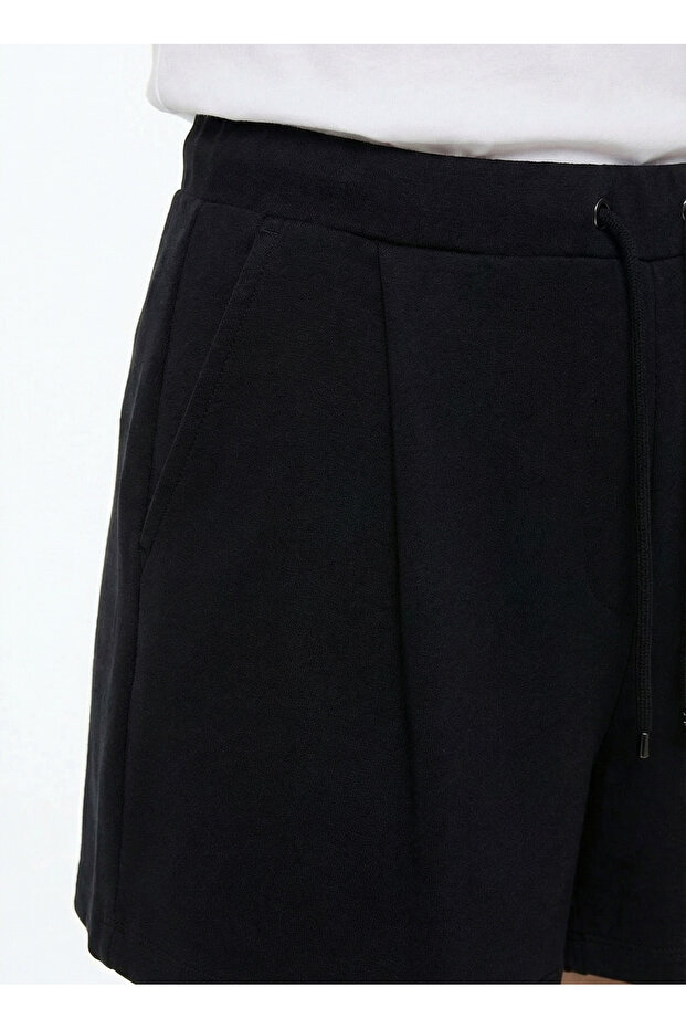 Sweat Şort, L, Siyah - 5