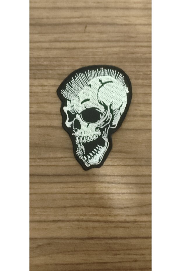 Punk Head Skull Patch Patch - 1