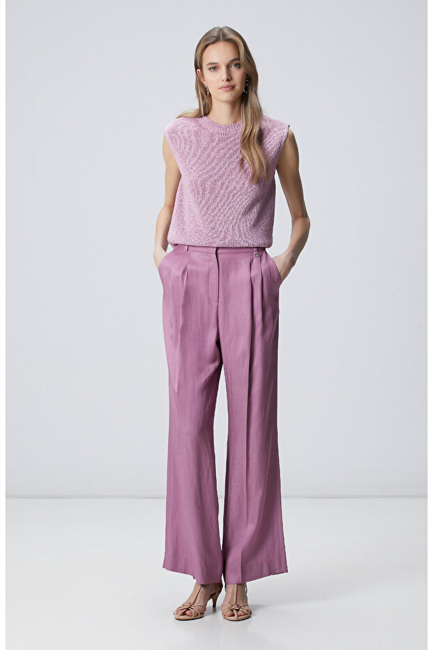 Menekşe Kolsuz Triko - 3