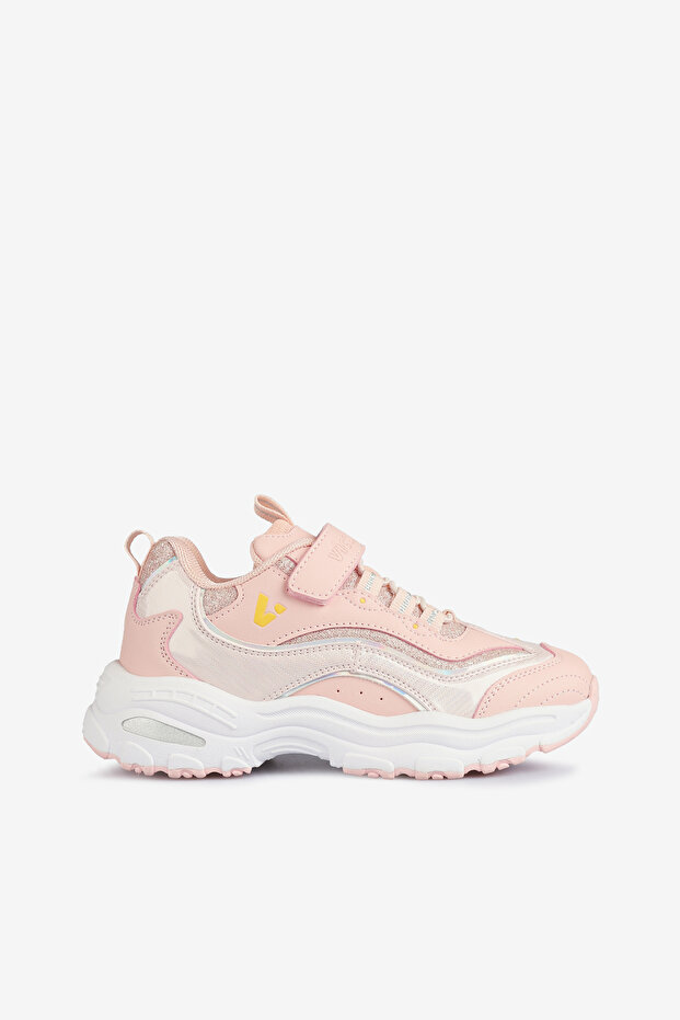 Hack Ortopedik Kız Çocuk Simli Rahat Sneaker - 1