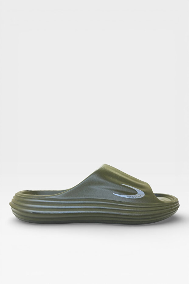 Unisex Ultra Soft Sole Eva Slippers Khaki