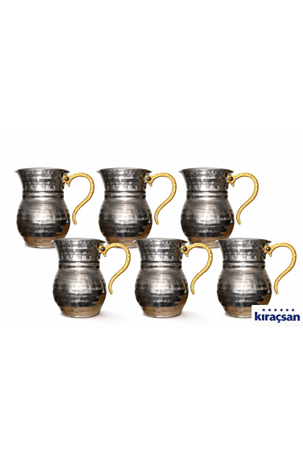 6'lı Çelik Paslanmaz Bardak - 1