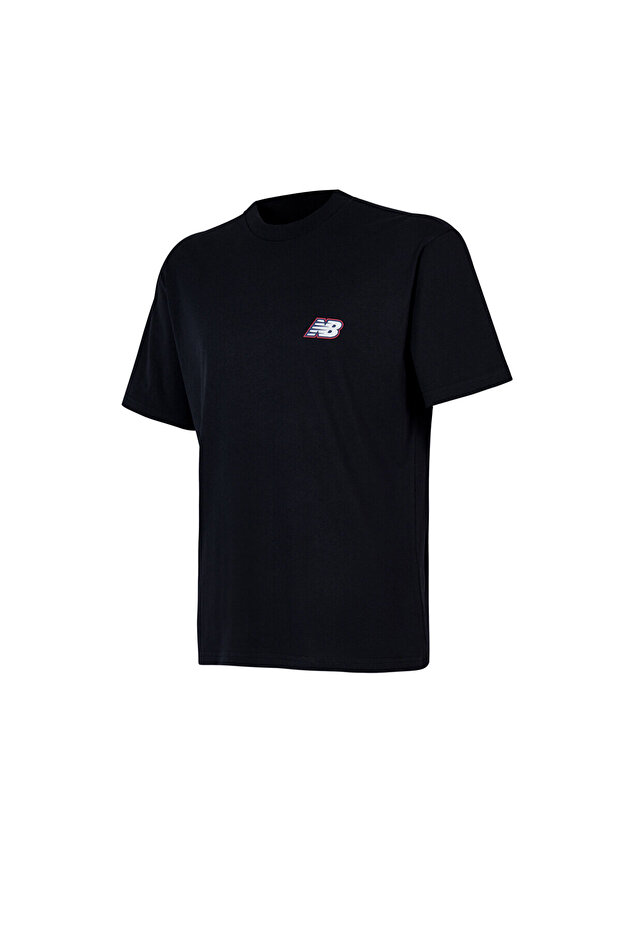 MNT1647 Black Men's T-Shirt