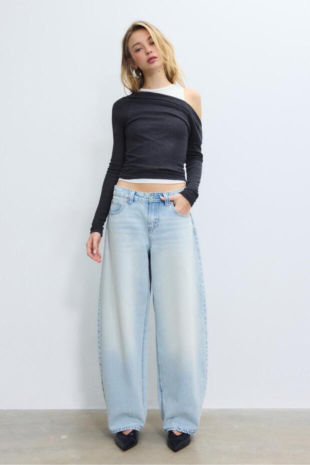 D80 Barrel Fit Jean - 1