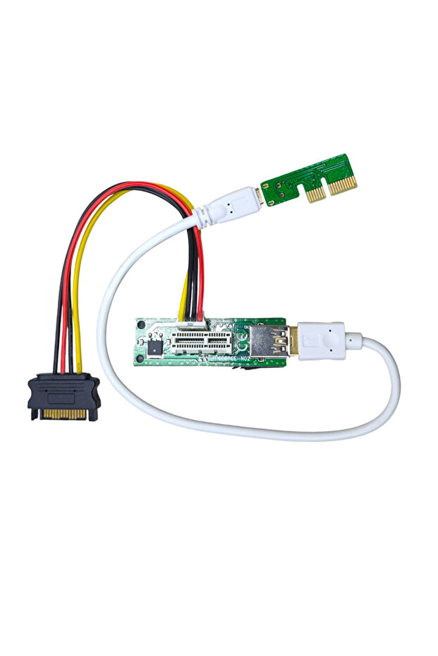 Pci-E X1 Extender Pci Express USB 3.0 Adapter Riser Extender - 1