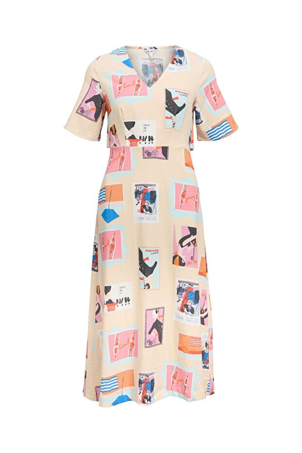 Rochie maxi cu imprimeu - 2