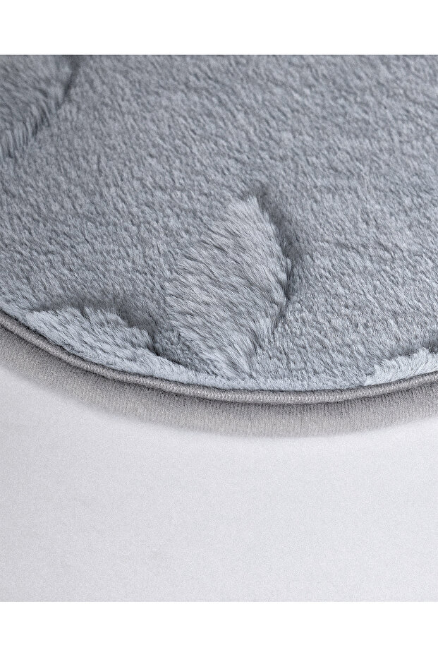 Frisson 2'li Banyo Paspası - Gri - 4