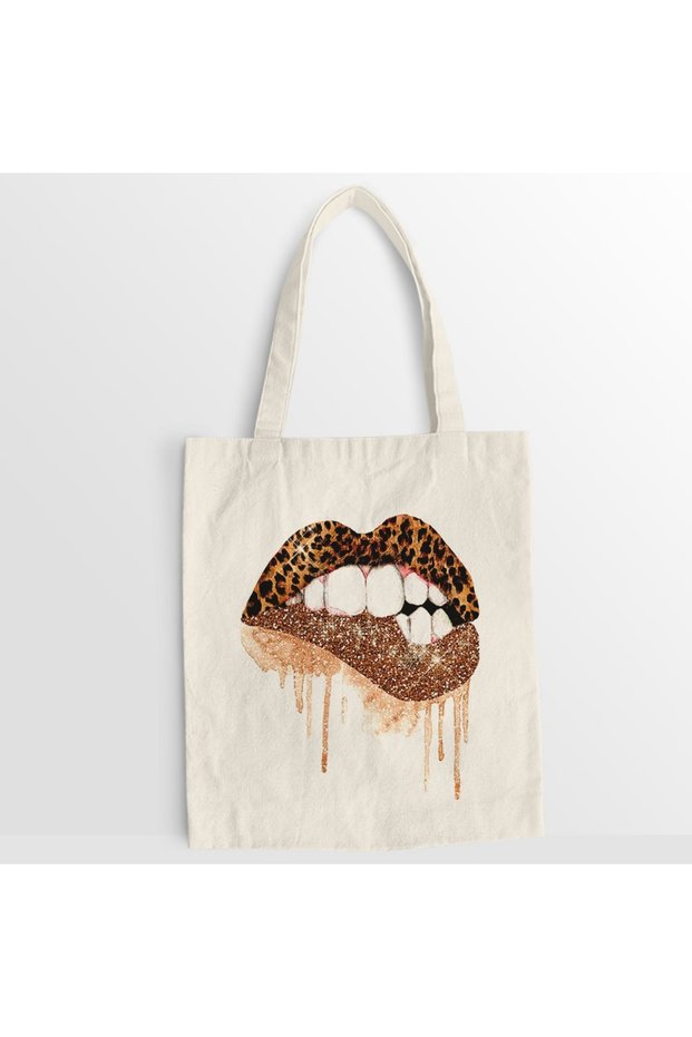 Sacosa panza Leopard Lips