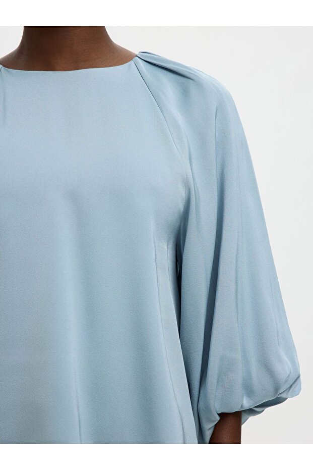 Bluse mit 3/4 Ärmeln Viskose - 5