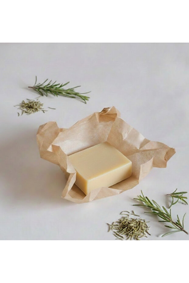 Handmade Natural Rosemary Soap – Revitalizing, Purifying, and Balancing Care
