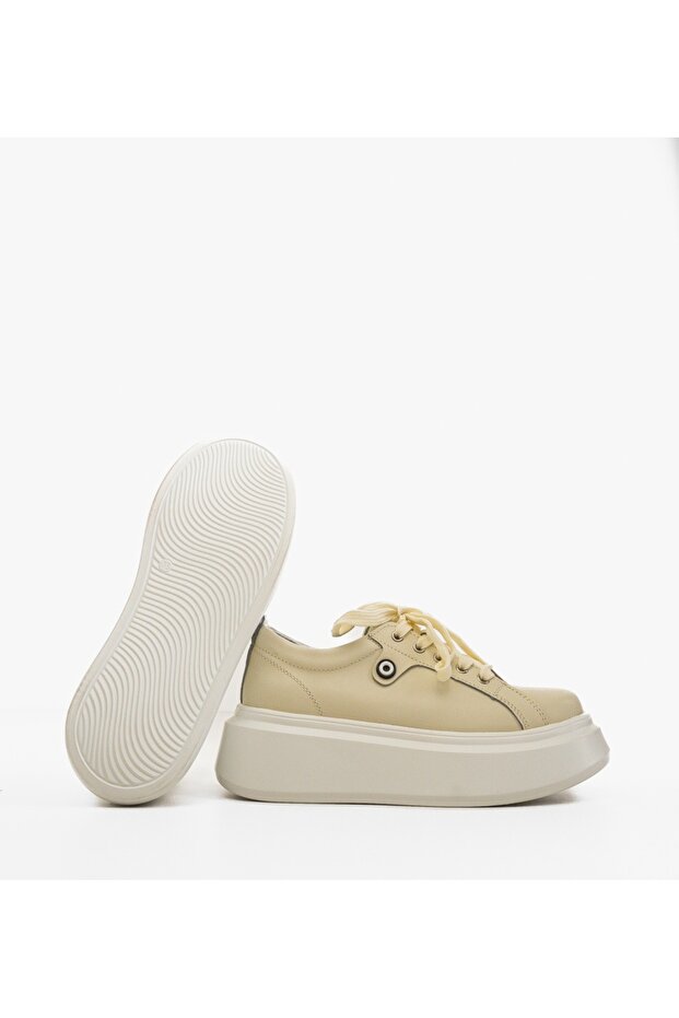 Pantofi casual bej Nuandre - 3