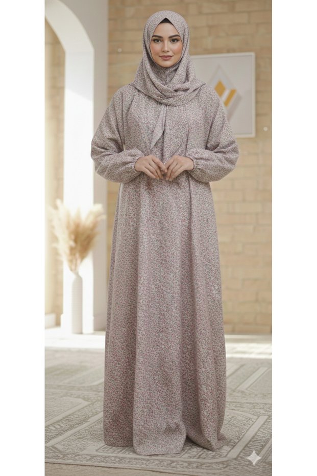 Prayer Dress / Namazi / libs salah with attached matching Sheila