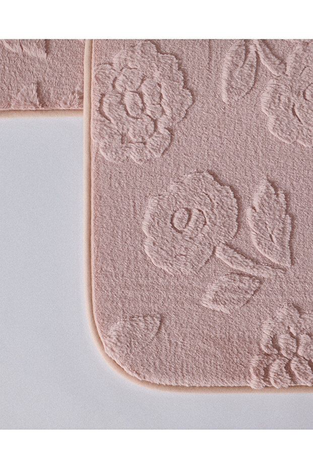 Frisson 2'li Banyo Paspası - Pudra - 2