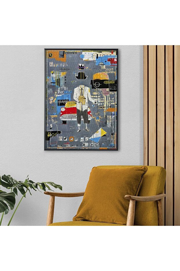 Gray Composition 1000 Parça Puzzle - 3