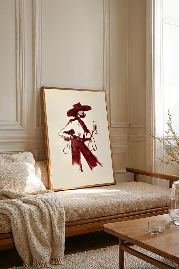 One Piece Wooden Framed Painting Tk3298