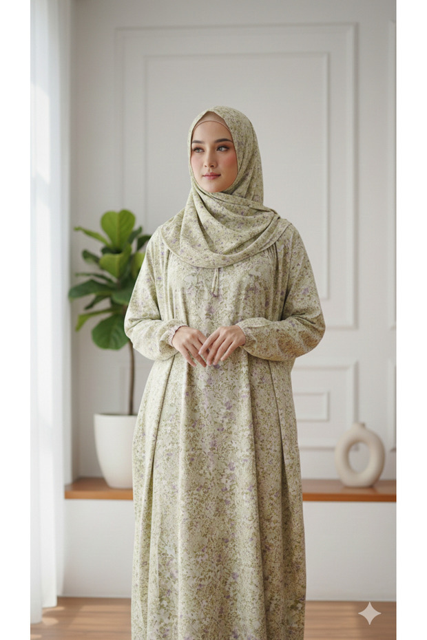 Prayer Dress / Namazi / libs salah with attached matching Sheila