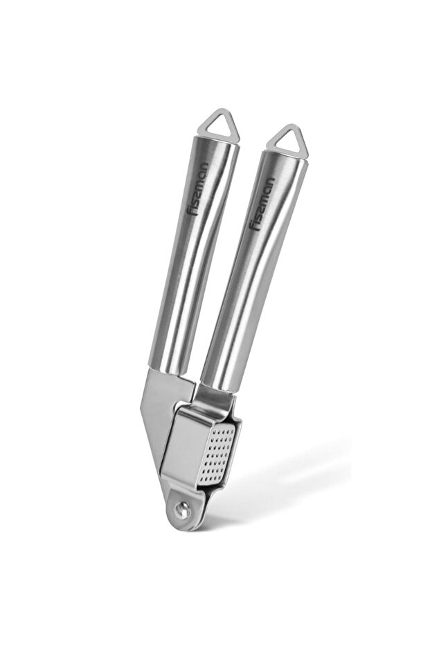 Garlic Press 20cm Stainless Steel with Removable Garlic Chamber with Hanging Loop