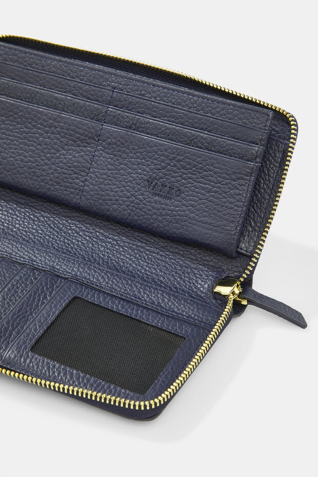 LACİVERT MONOGRAM DERİ CÜZDAN - 6