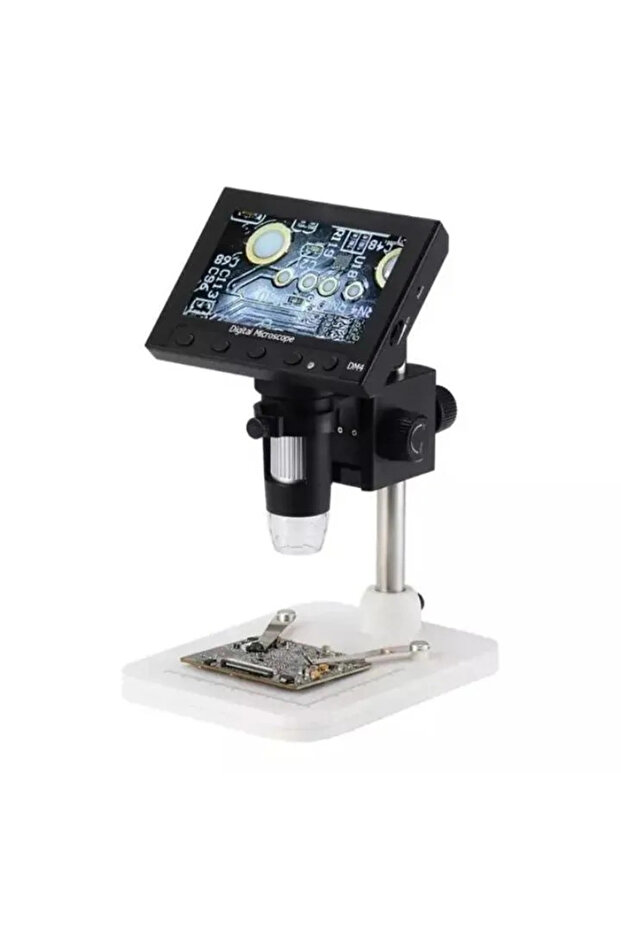 1000x 2.0mp usb digital electronic microscope 8 lcd screen vga magnifier dm4s