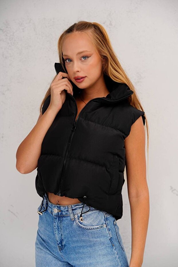 SİYAH Şişme Yelek - 2